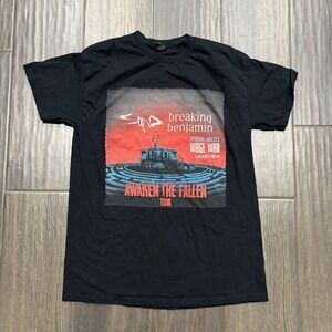 Breaking Benjamin Awaken The Fallen Tour Shirt Medium 2013 Concert Tee